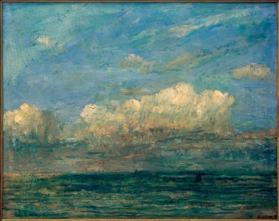 Havlandskab med en hvid sky af James Sidney Ensor