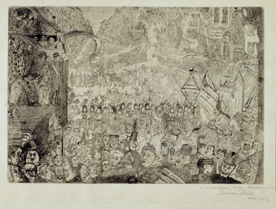 Kristi indtog i Bruxelles af James Ensor