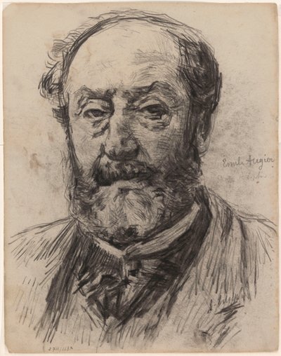 Dramatikeren Emile Augier af James Ensor