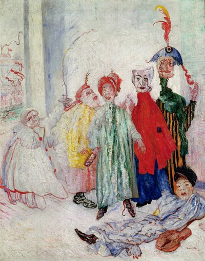 De mærkelige masker af James Ensor