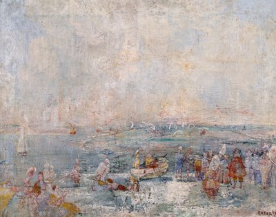 Karnevallet på stranden af James Ensor