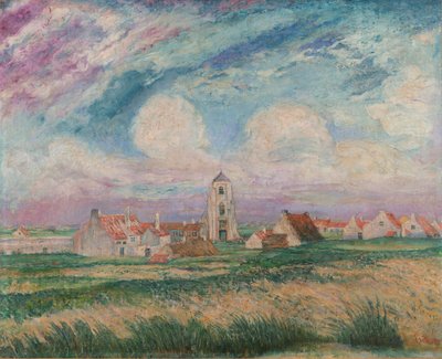 Udsigt over Mariakerke af James Ensor