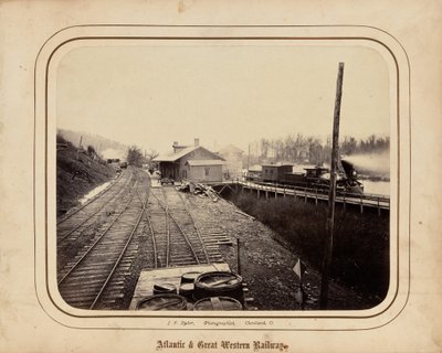 Atlantic  Great Western Railway,1862 (foto) af James F. Ryder