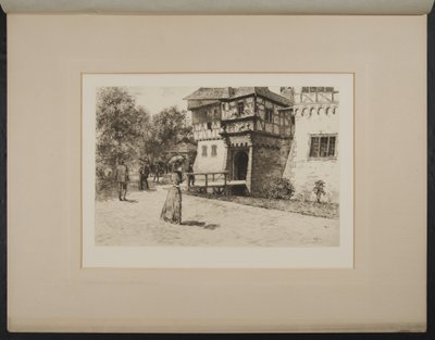 The Doorway German Castle, Midway Plaisance af James Fagan