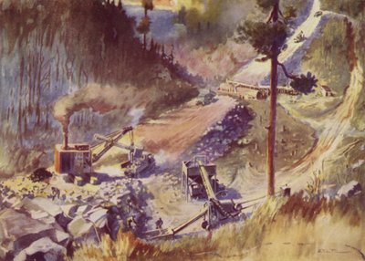 Bygning af motorveje af James Fergus Kyle