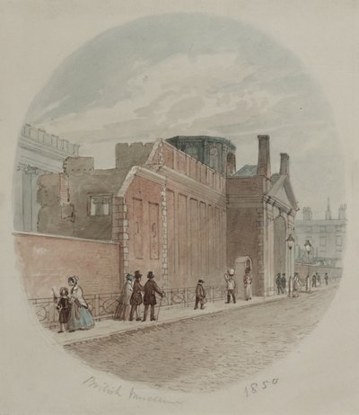 British Museum, 1850 af James Findlay
