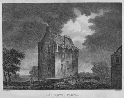 Laureston Castle, 1804 af James Fittler