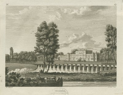 Shugborough Hall: gravering, nd [c 1782] (tryk) af James Fittler