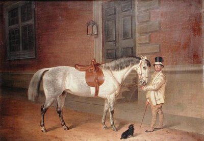 Lady Rosamunds hoppe med hovedbrudgom i Tredegar House, Newport af James Flewitt Mullock
