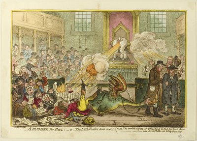 A Plumper for Paul af James Gillray