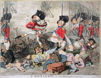 A Right Honourable, alias a Sans-Culotte, udgivet af J. Fores i 1792 af James Gillray
