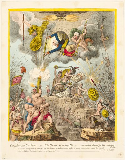 Konfødereret Koalition af James Gillray