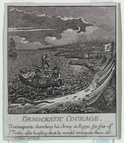 "Demokrati eller en skitse o af James Gillray