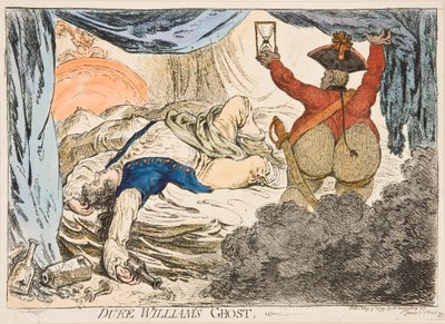 Hertug Williams spøgelse af James Gillray