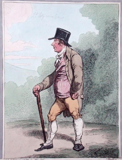 Elegance Democratique, udgivet af Hannah Humphrey i 1799 (håndfarvet radering) af James Gillray