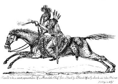Mameluk-høvding, 1798. af James Gillray