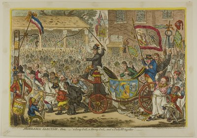 Middlesex-valg af James Gillray