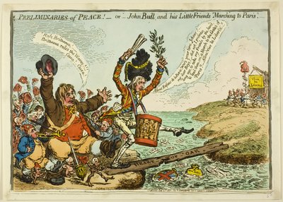 Forudsætninger for fred af James Gillray