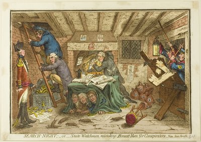 Søg-nat af James Gillray