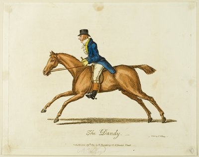 Dandyen af James Gillray