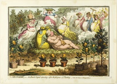 Orangeriet af James Gillray