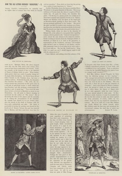 Hvordan de gamle skuespillere klædte Shakespeare af James Godwin