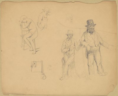 Studier af mænd og drenge af James Goodwyn Clonney