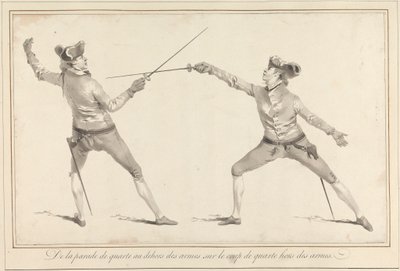 Fra Quarte Parry Out of Arms til Quarte Blow Out of Arms af James Gwin