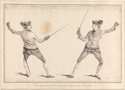 Fra Coupé sur Pointe de Quarte til Quarte on Arms af James Gwin