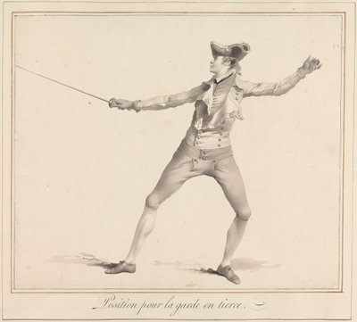 Stilling for Garde en Tierce af James Gwin