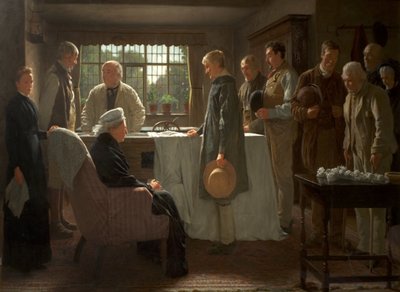 Den gamle Mester, 1883 af James Hayllar