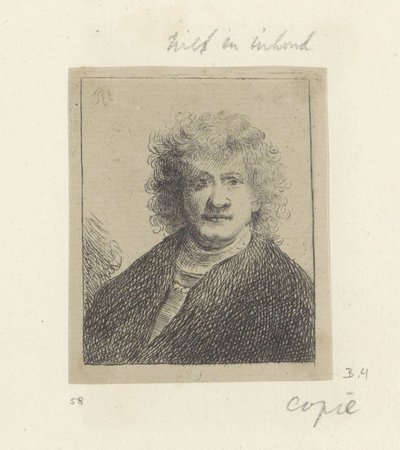 Selvportret med brede neus Samling af 85 originale tryk (serietitel) af James Hazard