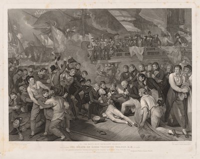 Lord Nelsons død af James Heath