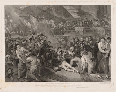 Lord Nelsons død. af James Heath