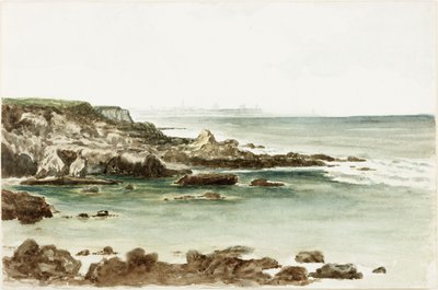 I nærheden af Marsden, Looking North (akvarel og kropsfarve på papir) af James Henry Cleet
