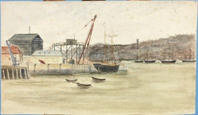 Trinity Boy House (akvarel, bodycolour og blyant på papir klæbet på kort) af James Henry Cleet