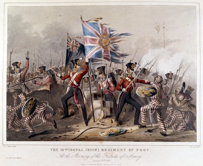 Det 18. (Royal Irish) Regiment of Foot. Ved stormen af Amoy af James Henry Lynch