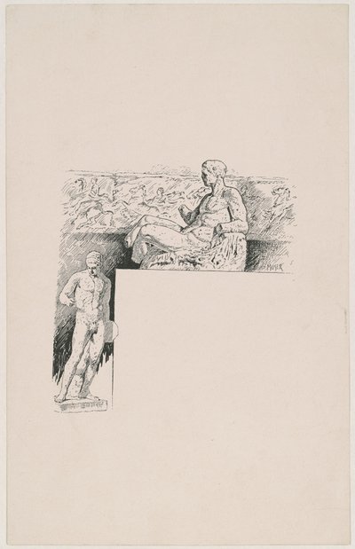 Afstøbninger fra Antique Sculpture: The Parthenon af James Henry Moser