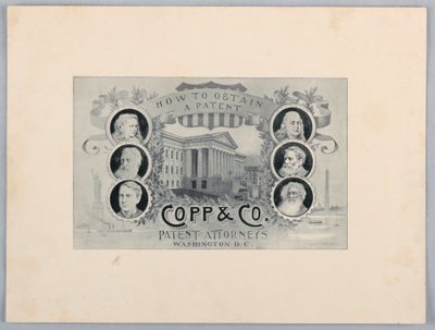 Halvtonegravering: Sådan opnår du et patent, Copp & Co. Patent Attorneys, Washington, D.C. af James Henry Moser