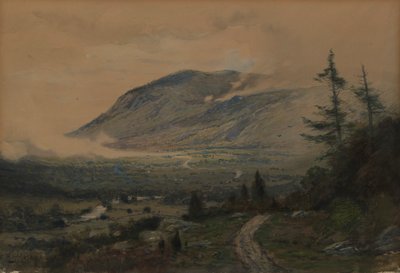 Bjerg og dal af James Henry Moser