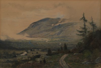 Bjerg og dal, 1893. af James Henry Moser