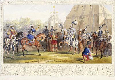 Udfordringen, 1843 af James Henry Nixon