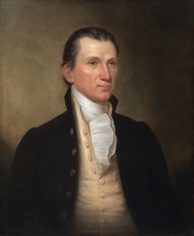 James Monroe (1758-1831), ca. 1834 (olie på lærred) af James Herring