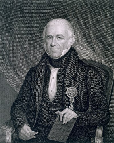Morgan Lewis, graveret af Asher Brown Durand (1796-1886) og John Wesley Paradise (1809-62) af James Herring