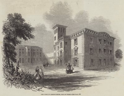 Den nye fløj af Osborne House, Isle of Wight af James Herring