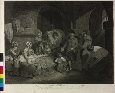John Howard på besøg i et fængsel af James Hogg