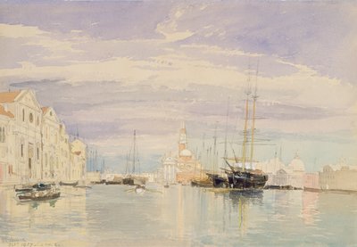 Giudecca med S. Giorgio Maggiore, Venedig af James Holland