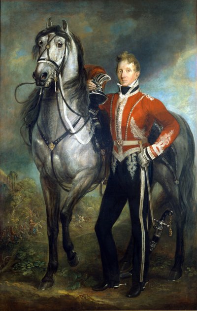 Major George Cunningham (1783-1838) ca.1820 af James Howe