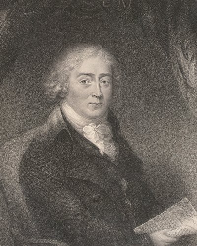 Portræt af Venanzio Rauzzini (1746-1810) indgraveret af Robert Hancock (1730-1817) af James Hutchison