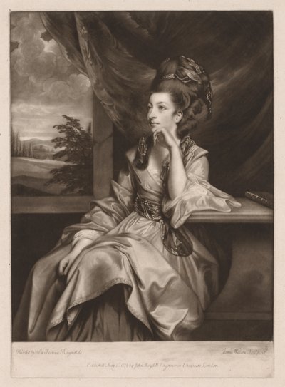 Catherine Bunbury, 1778. af James I. Watson